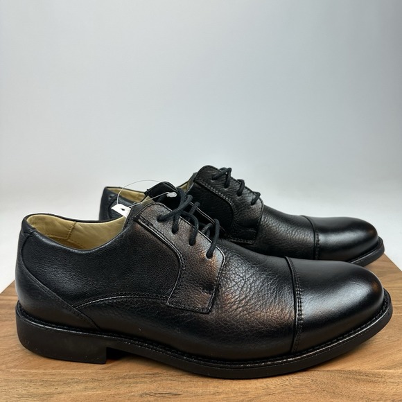mens black dress shoes size 15 Women's South Cove V-Neck Ruffle Dress | Black | UPF 50+ main image 0